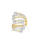 Baguette Diamond Cocktail Ring - 1.4 CTW