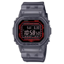 G-Shock virtual World Ble in Transparent Black and Red - LIMITED