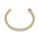Pave Monaco Miami Cuban Bracelet