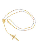 Tri-Color Thin Rosary