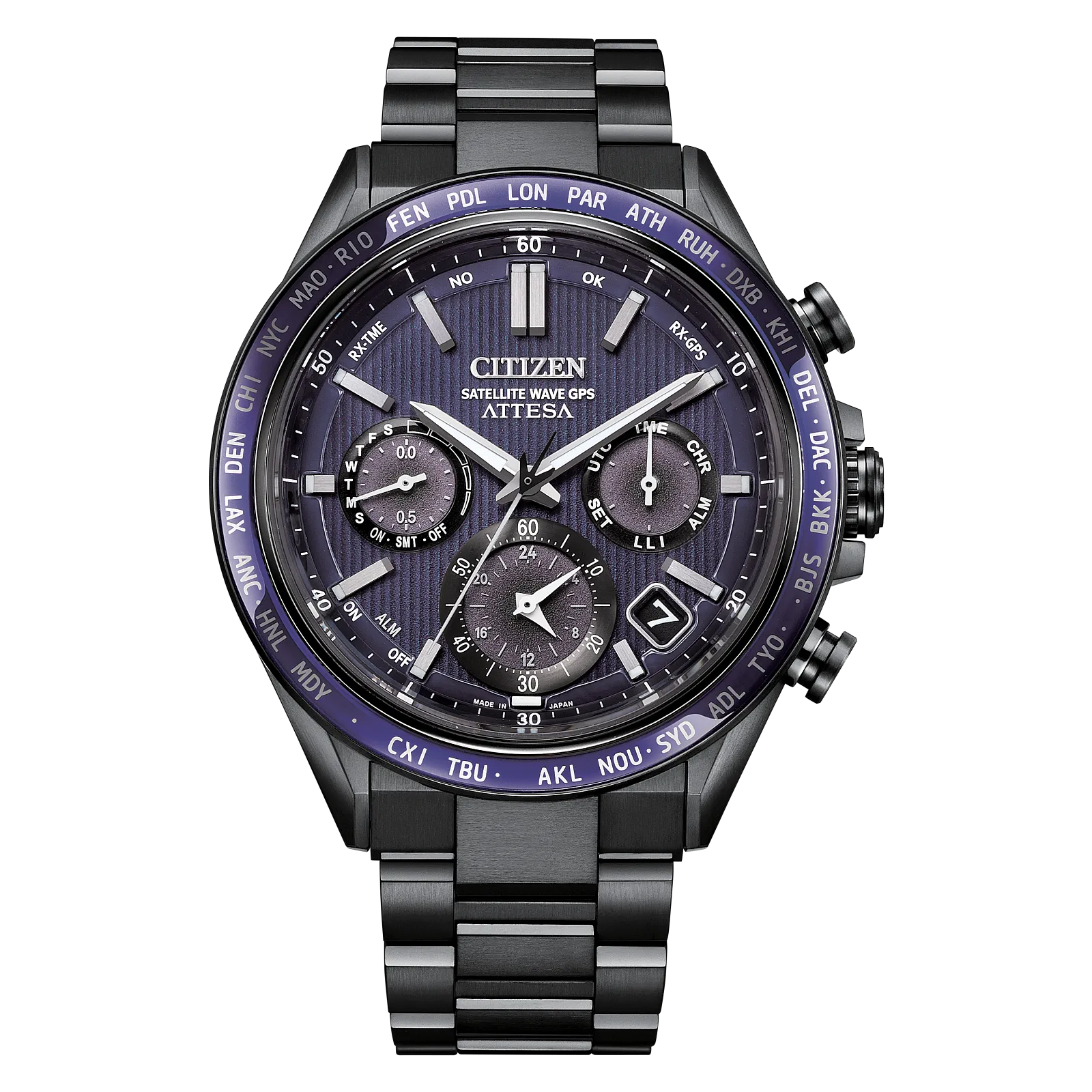 Citizen Attesa Satellite Wave GPS Chronograph