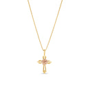 Flower Cross Pendant