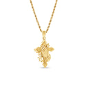 Prayer Hands Cross Pendant