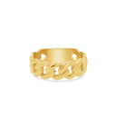 Solid Cuban Link Ring - 7.5mm