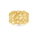 Large Nugget Signet Ring