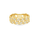 Pavé Cuban Link Ring - 7.5mm