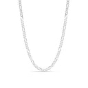.925 Silver Solid Figaro Chain