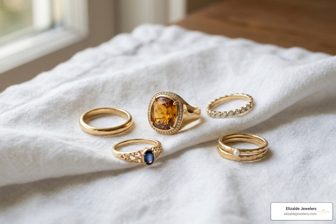 Find and Compare Yellow Gold Rings: A Practical Guide