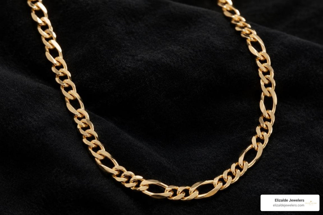 Figaro Chain Necklace Care: Keep Your Patterned Links Shining for Decades