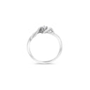 Intertwining Solitaire Ring