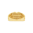 Pavé Heart Signet Ring