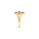Halo Flower Ring