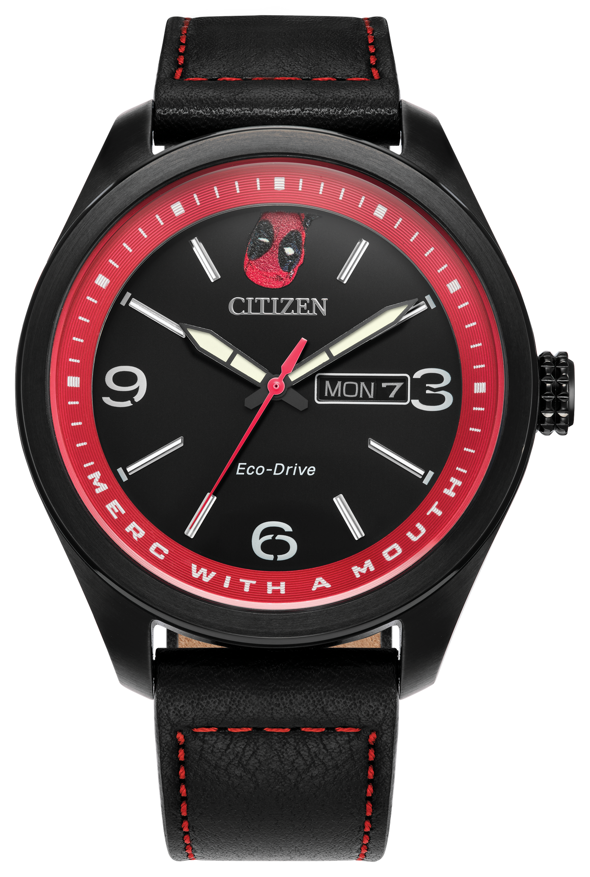 Citizen Eco-Drive Marvel “Here Comes Deadpool”