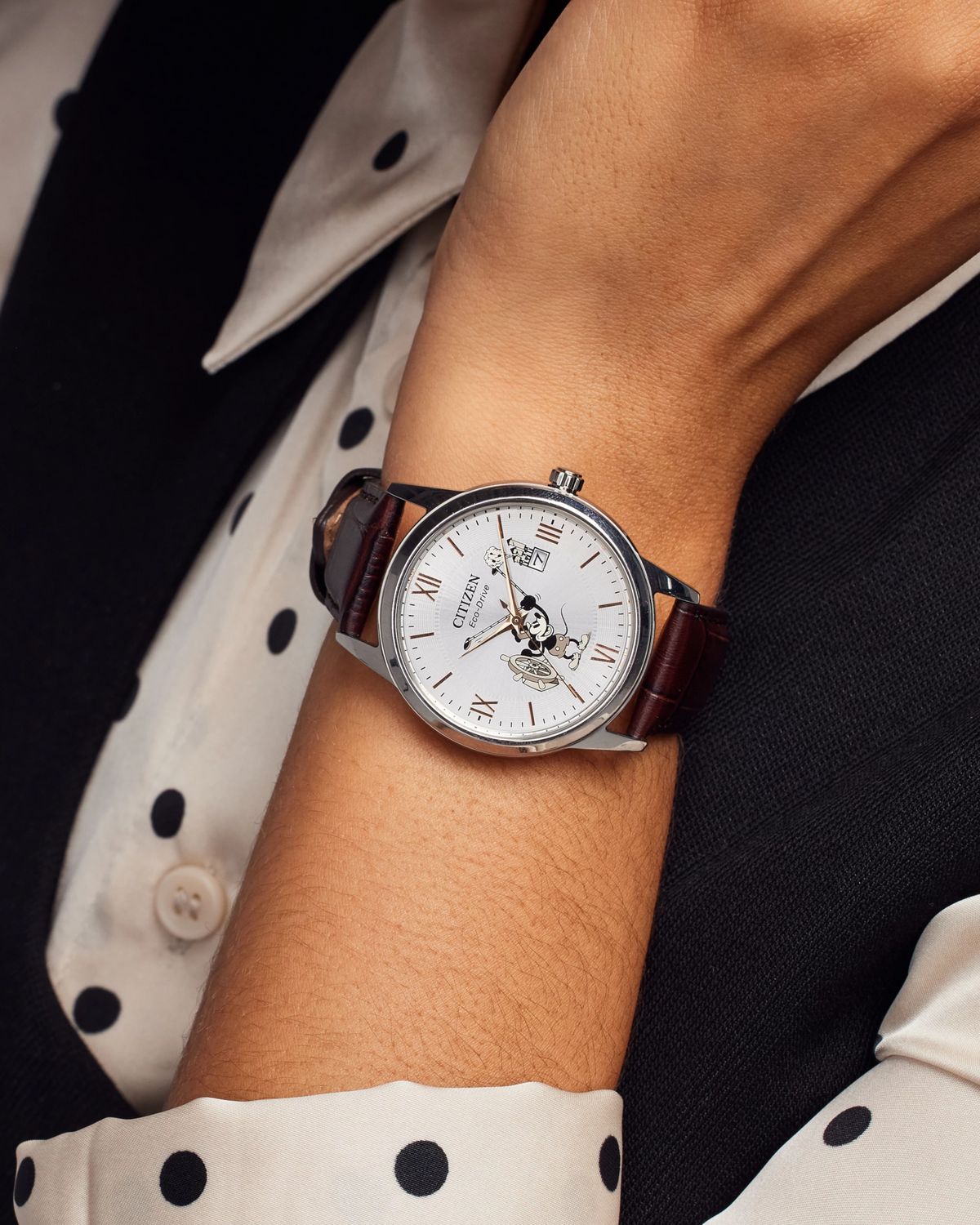 Barco de vapor Citizen Eco-Drive Willie 1928