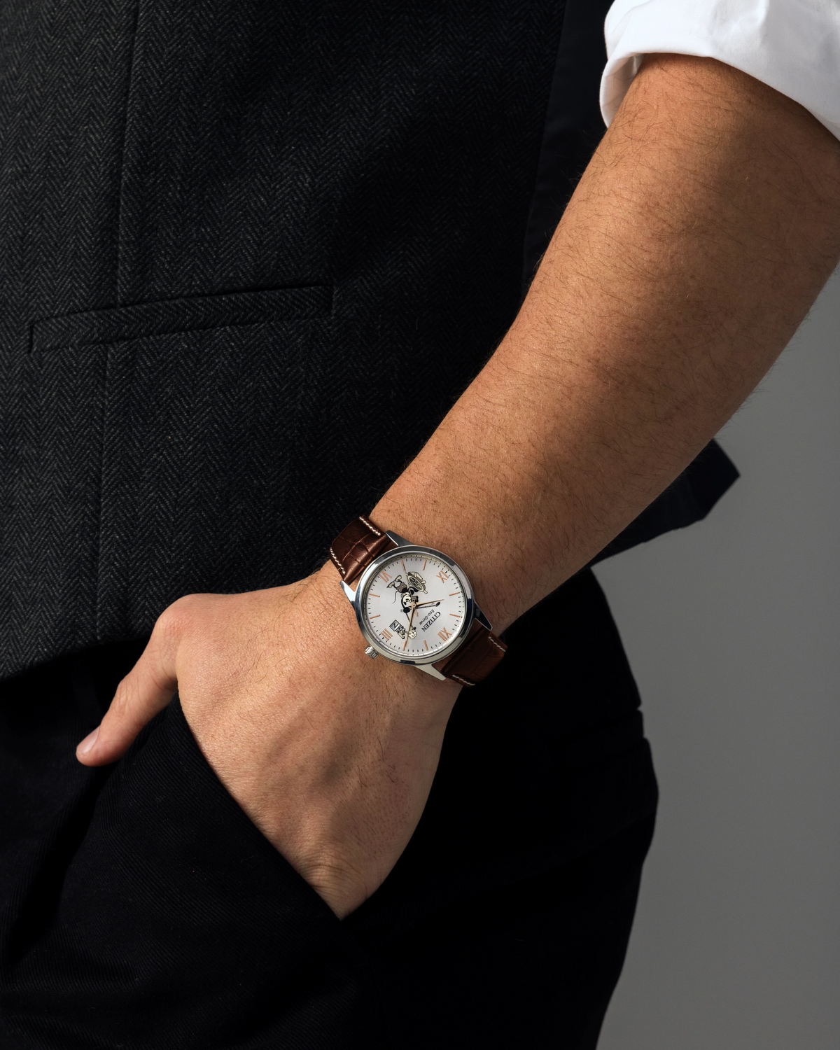 Barco de vapor Citizen Eco-Drive Willie 1928