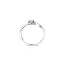 Dainty Princess Solitaire Ring