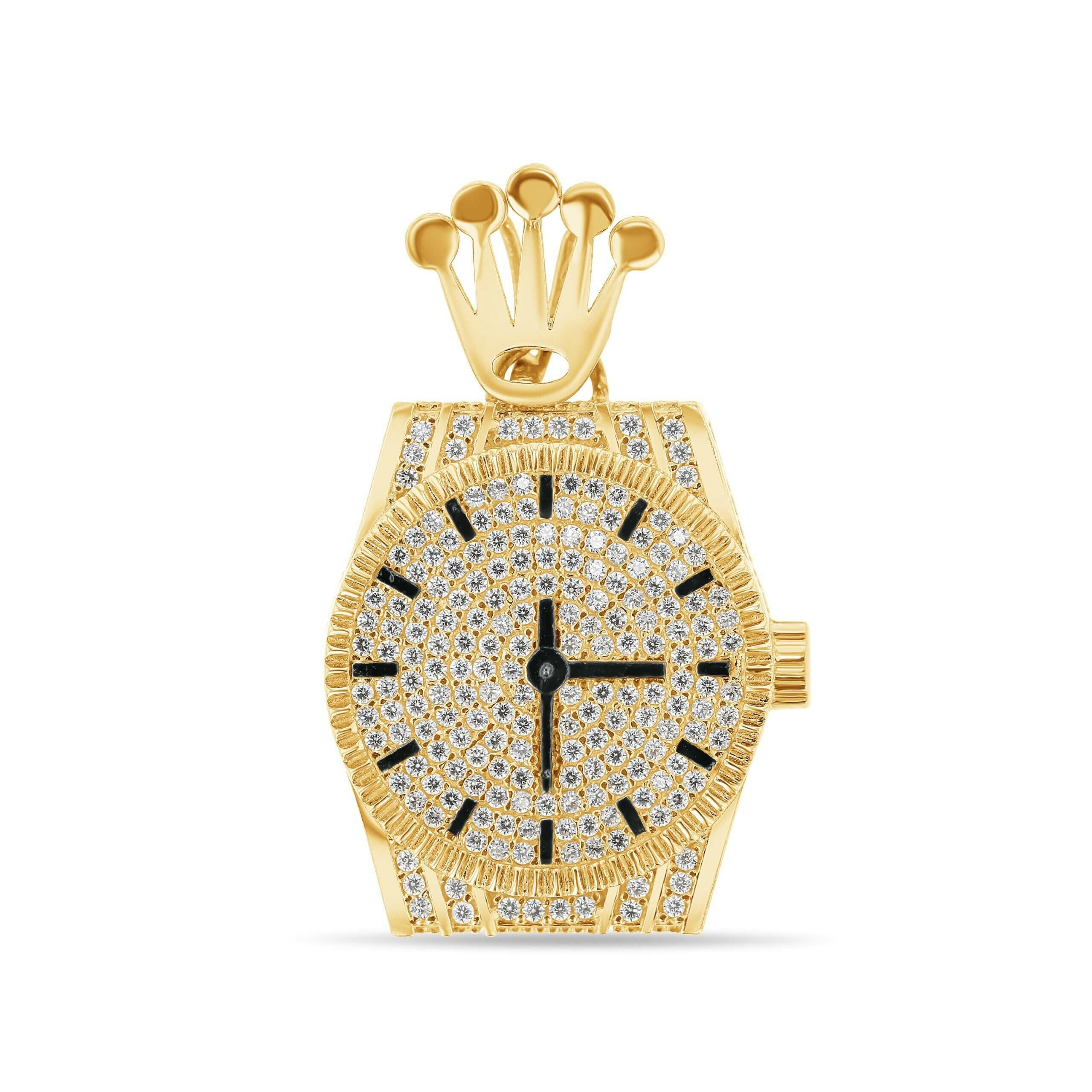 Large Presidential Time Pendant