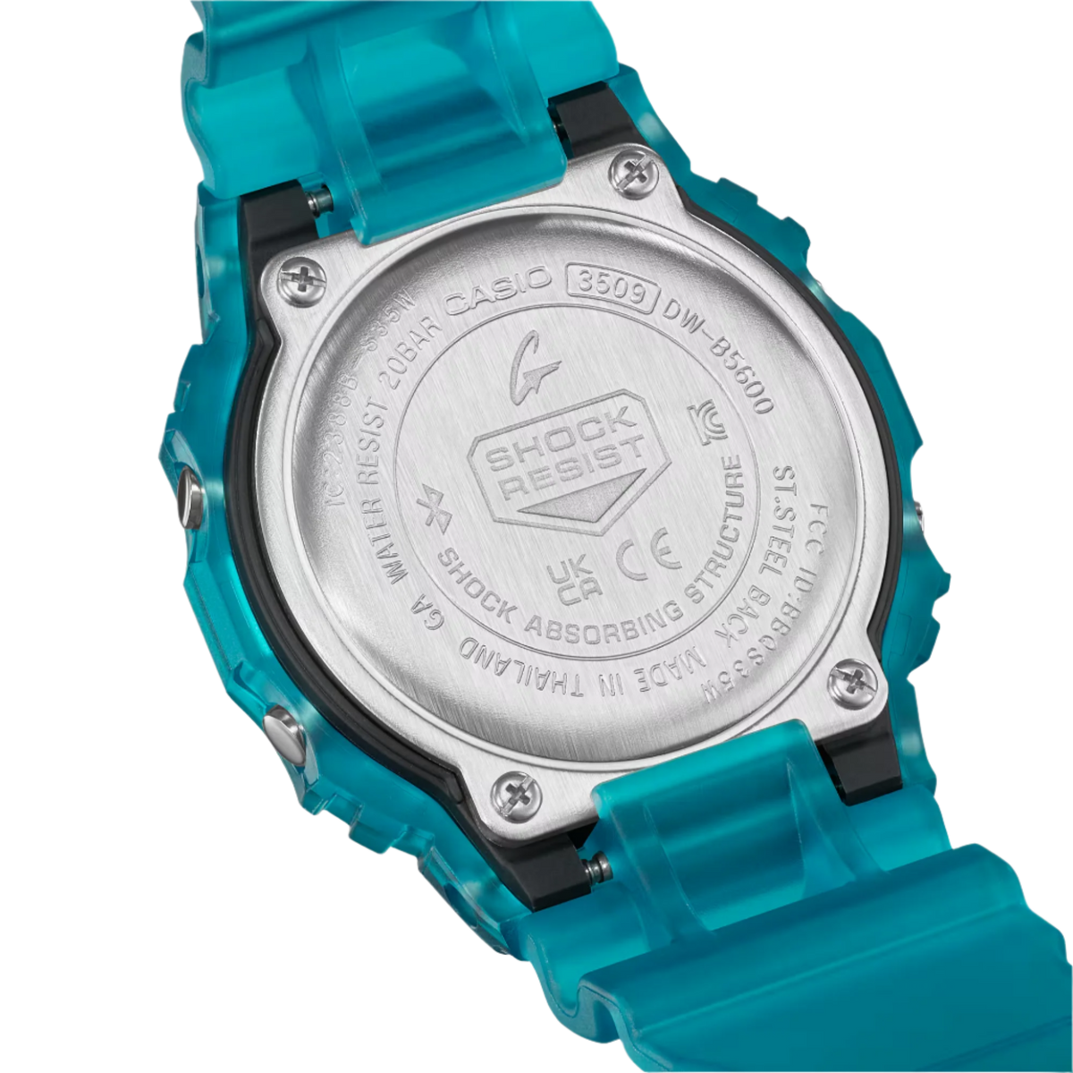 G-Shock Virtual World Bluetooth® en azul transparente y negro - EDICIÓN LIMITADA