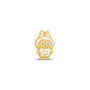 Labubu Earrings White