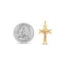 Antique Style Cross Crucifix Pendant