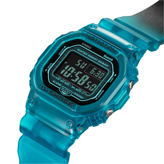 G-Shock Virtual World Bluetooth® en azul transparente y negro - EDICIÓN LIMITADA