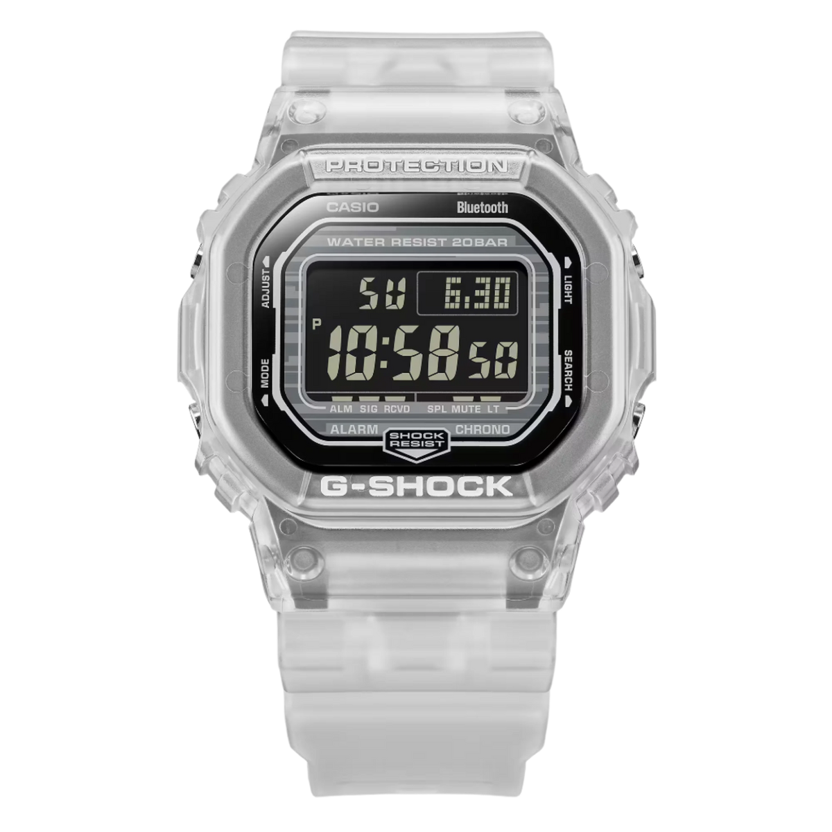 G-Shock Virtual World Bluetooth en transparente - EDICIÓN LIMITADA