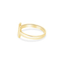 [price] Minimalist T Open Ring 14K.