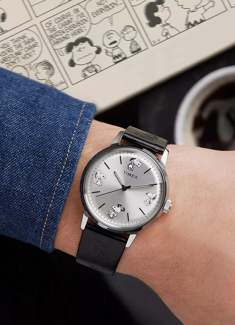Timex Marlin x Peanuts Sketch Automatic