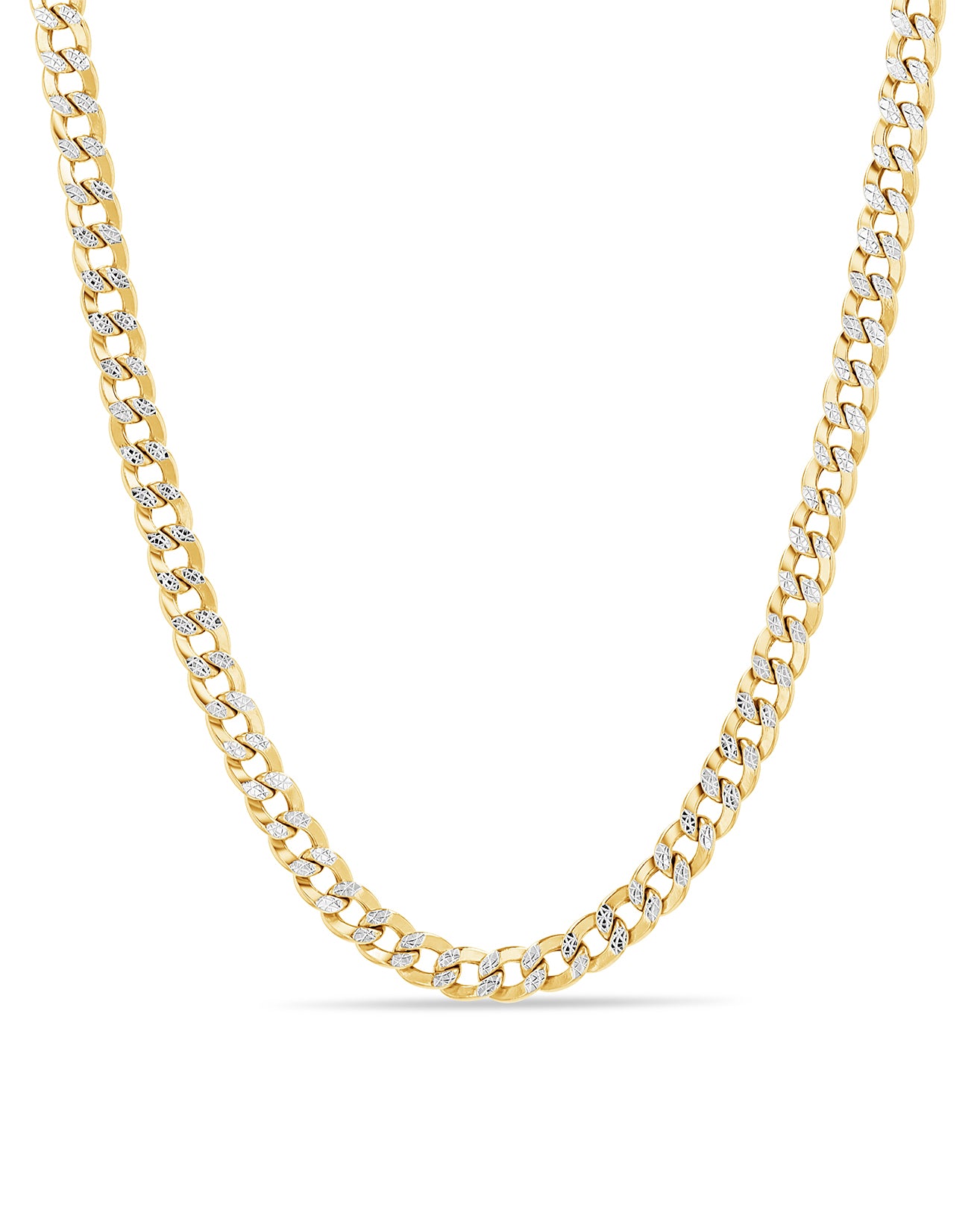 Curb Cuban Diamond-Cut Chain