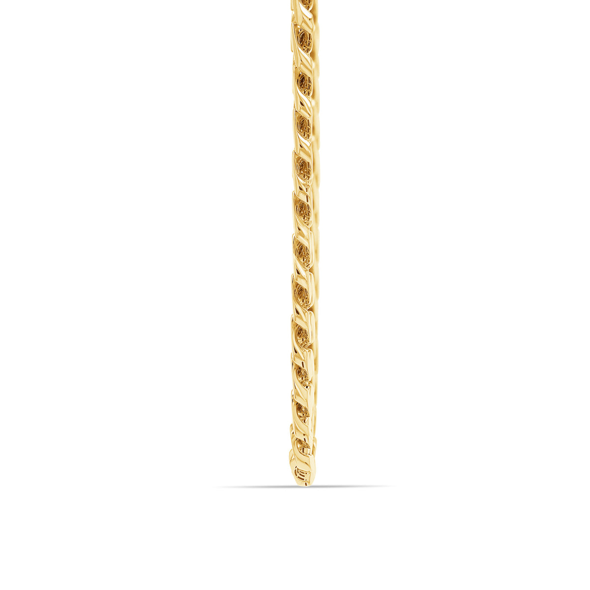 10K Gold Polished Monaco Miami Cuban Chain