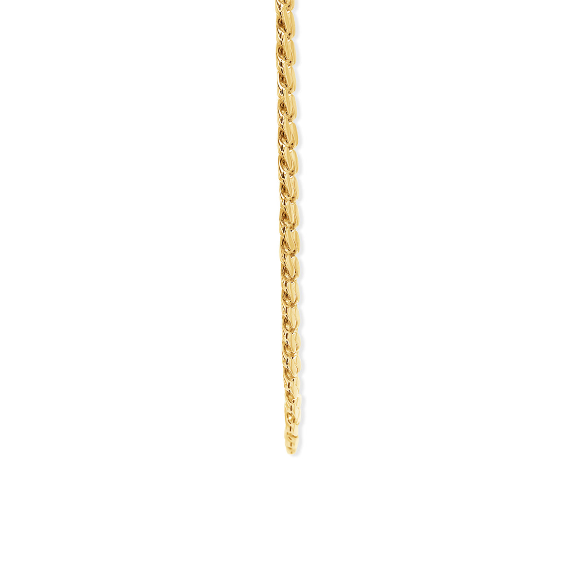 10K Gold Polished Monaco Miami Cuban Chain