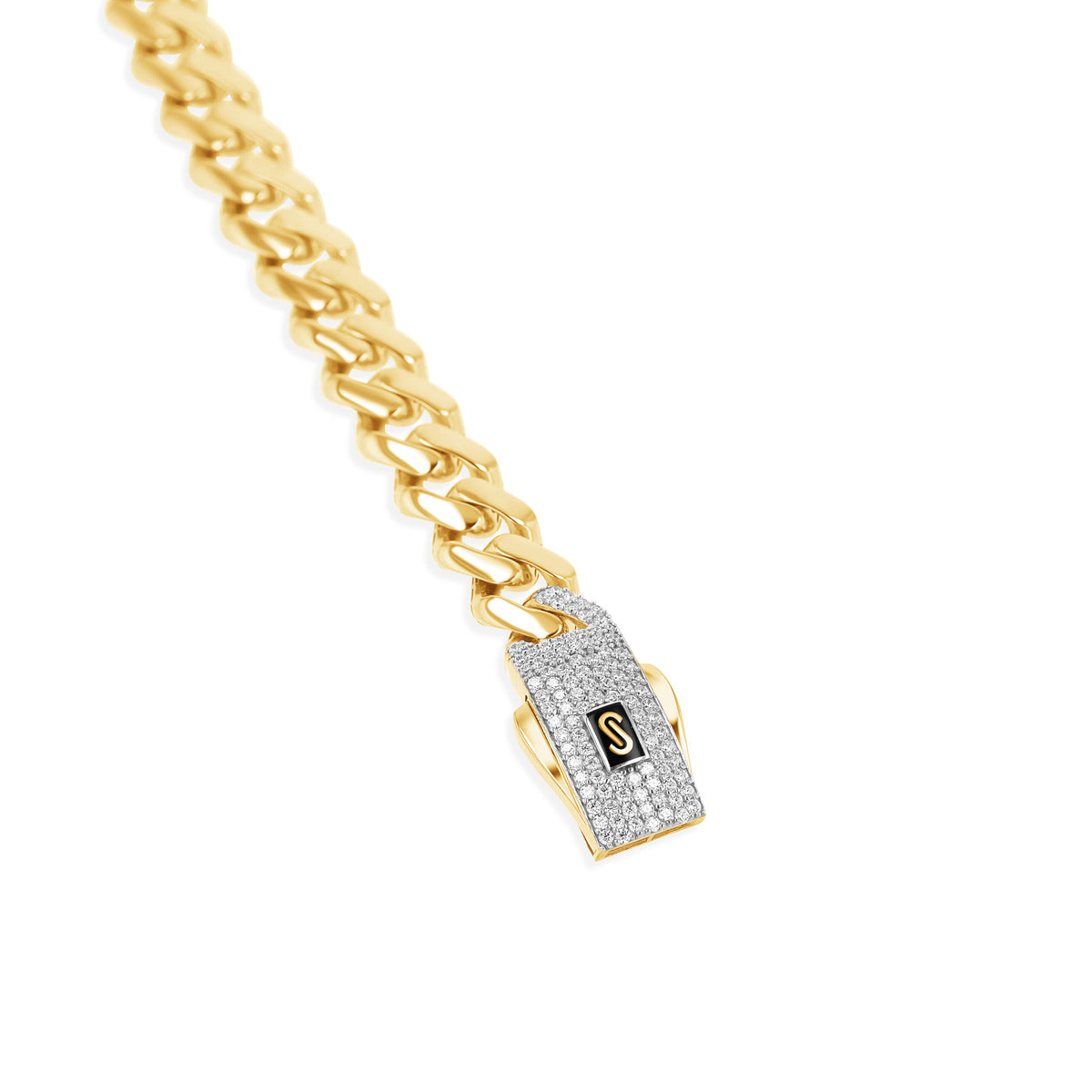 10K Gold Polished Monaco Miami Cuban Bracelet