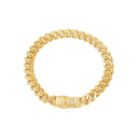 Pave Monaco Miami Cuban Bracelet