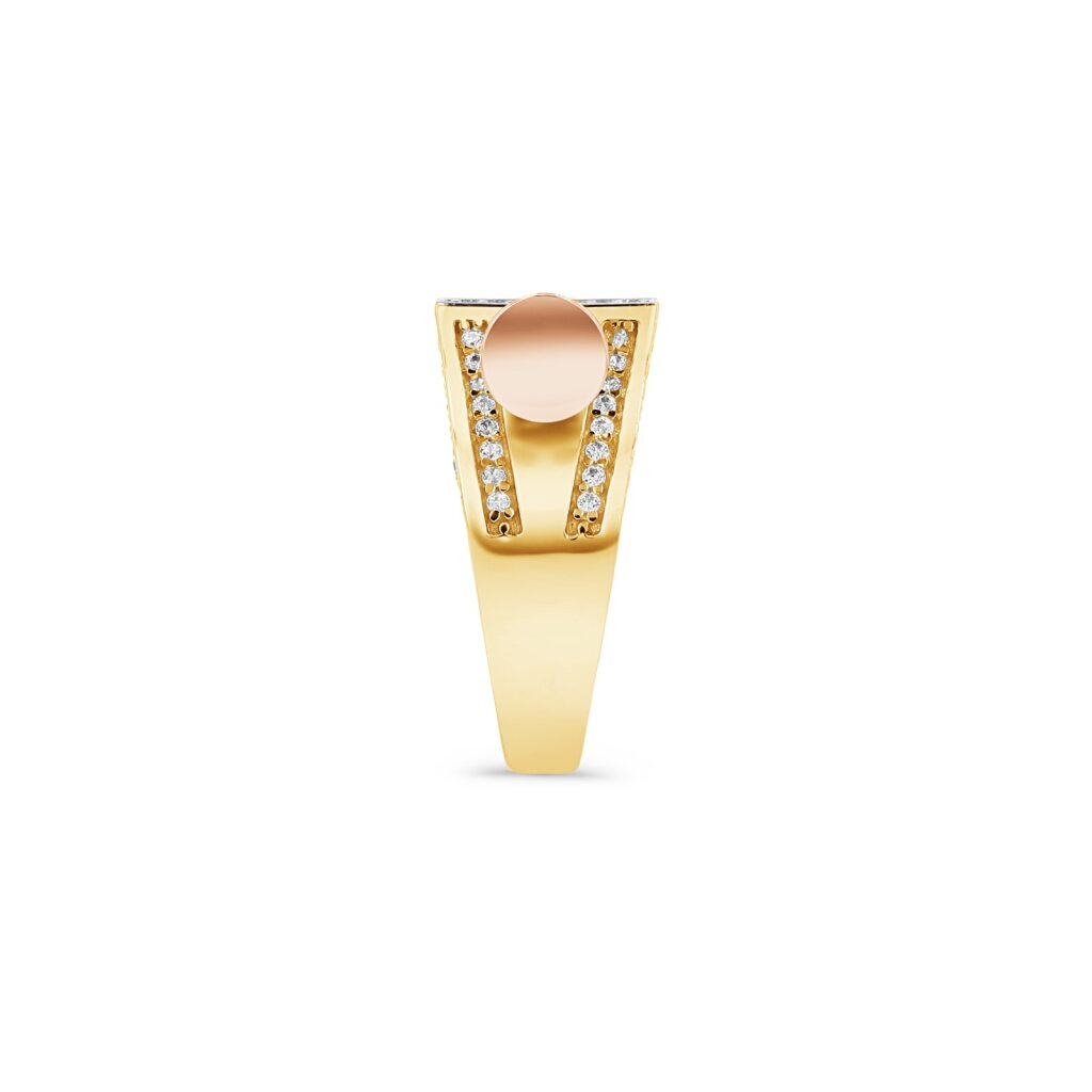 14K Gold Nail Piercing Ring