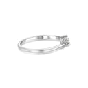 Dainty Princess Solitaire Ring
