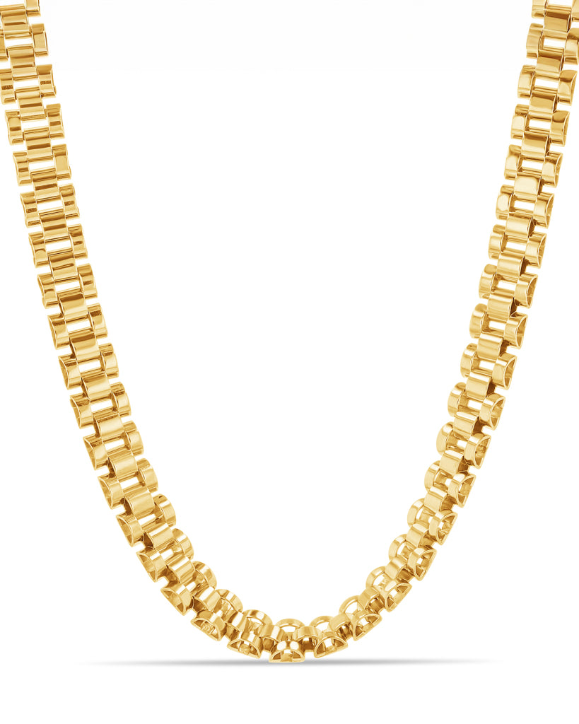 10K Gold Polished Presidential Chain