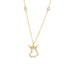 Crowned Heart Choker Necklace 4.5g.
