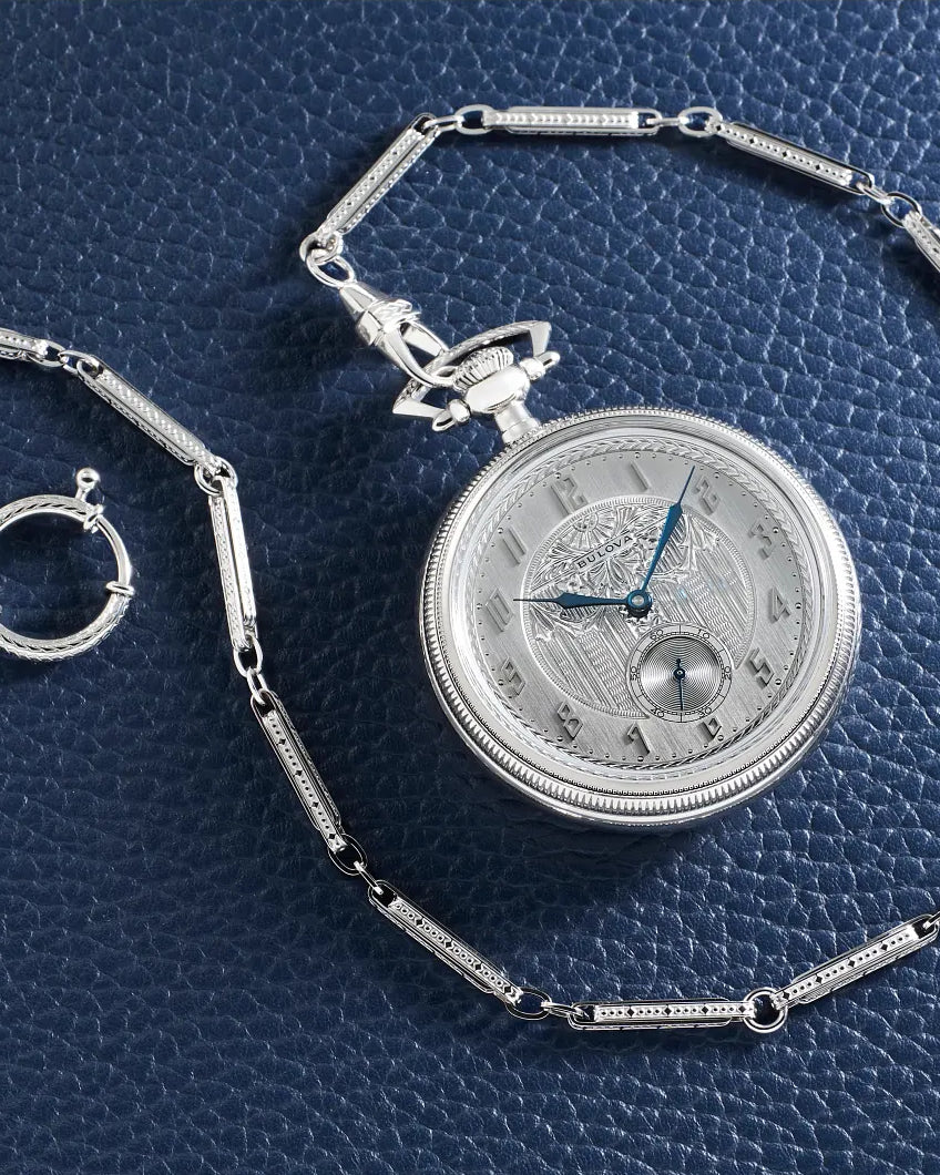 Bulova Archive Series Pocket Watch Limited Edition - 96A325.