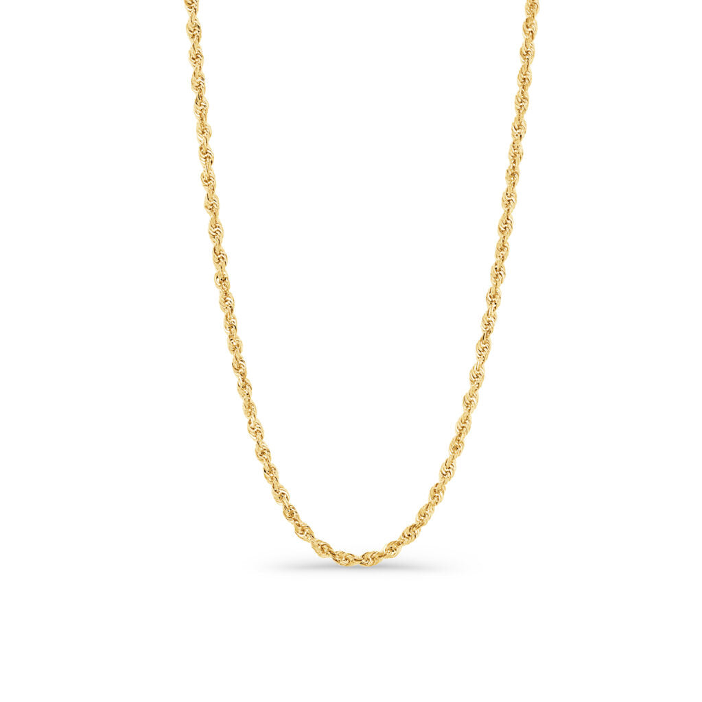 10K Gold Solid Rope Chain