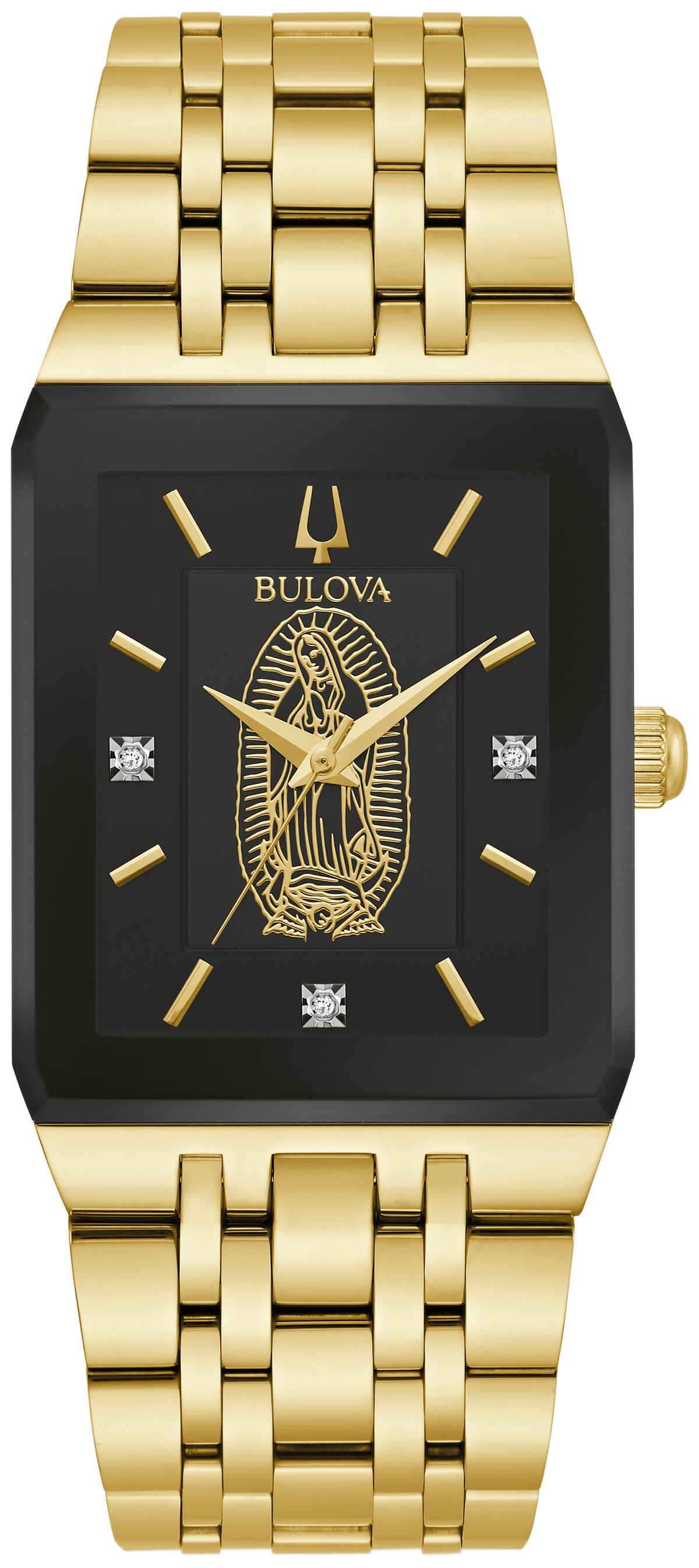 Bulova Modern Quadra Lady of Guadalupe