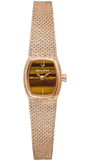 Bulova Goddess of Time Tiger's Eye