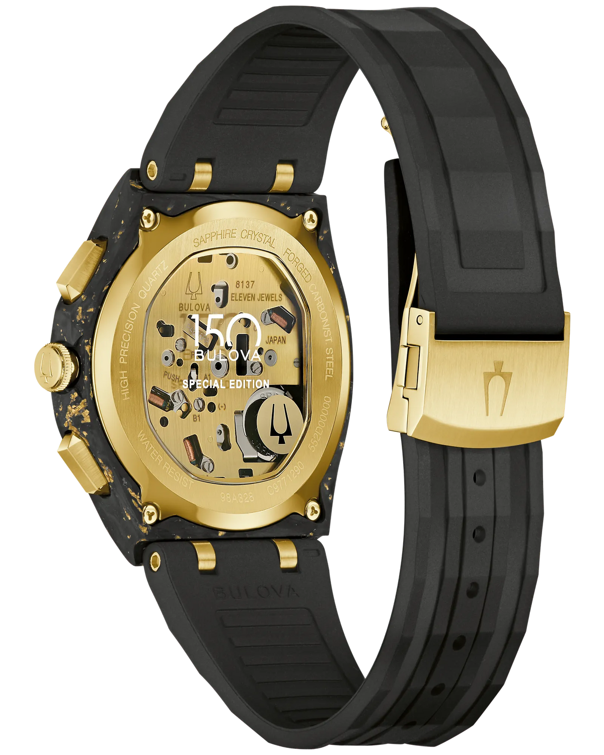 Bulova CURV Forged Carbon 150th Anniversary Limited Edition