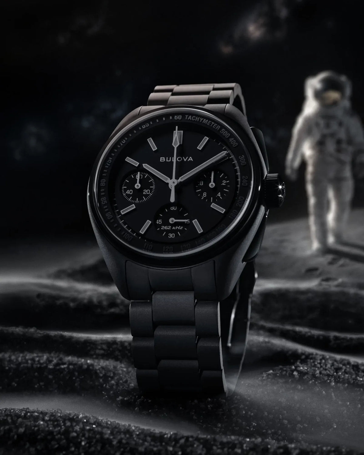 Bulova Lunar Pilot Black Hole Limited Edition - 98A335.