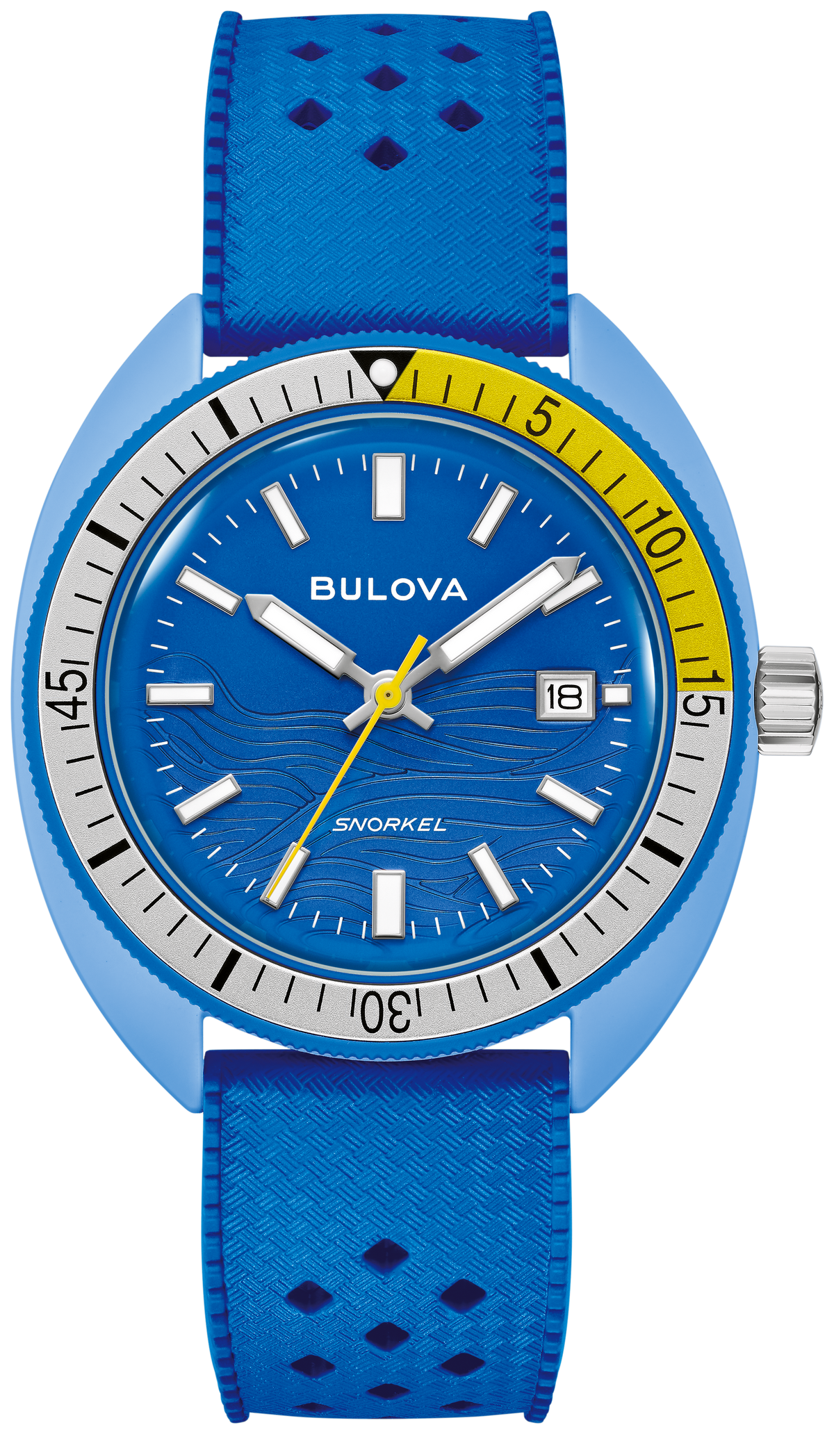 Bulova Blue Tang Fish Snorkel