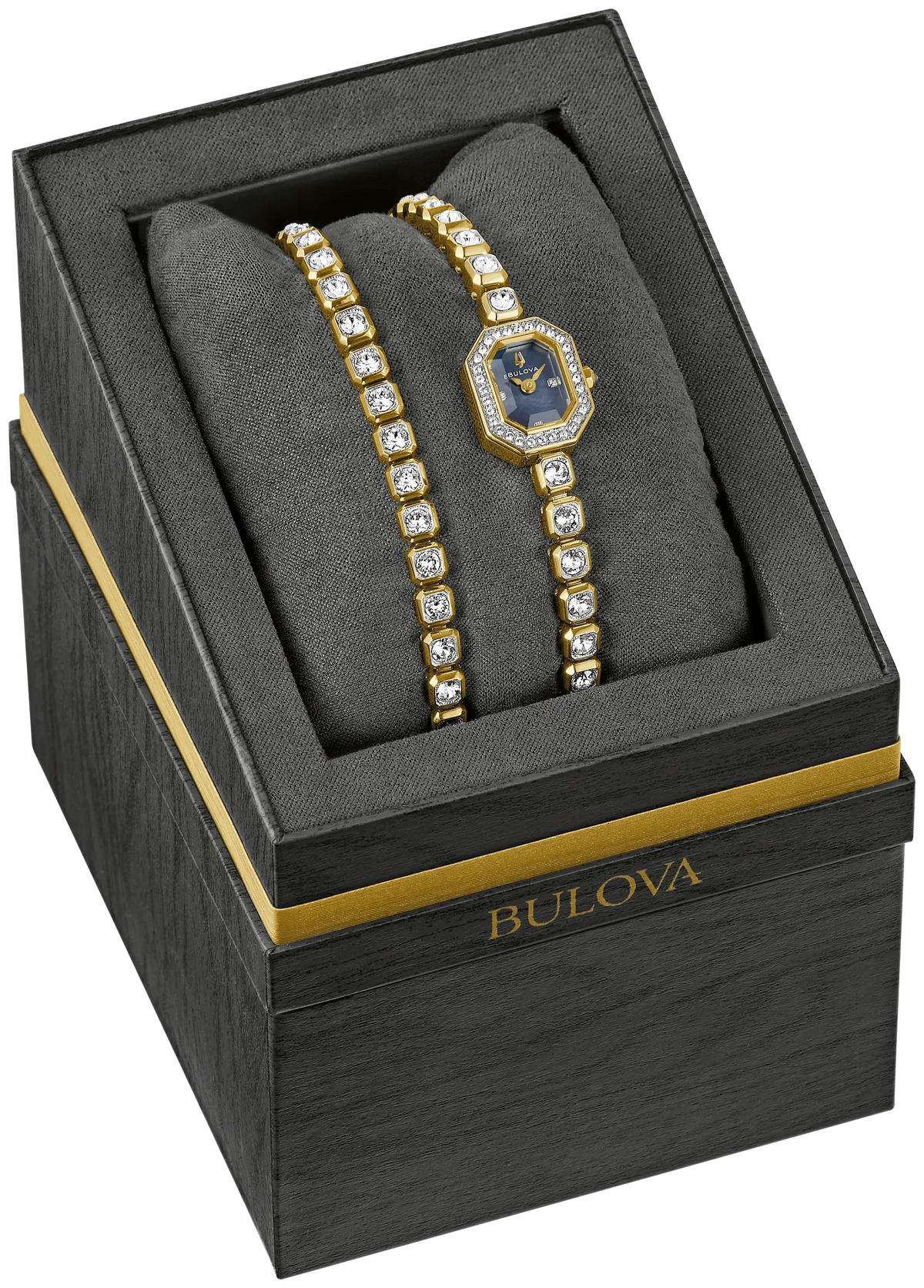 Ladies Bulova Crystal Box Set - 98X143.