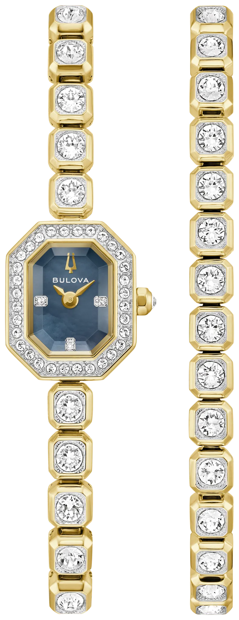 Ladies Bulova Crystal Box Set - 98X143.