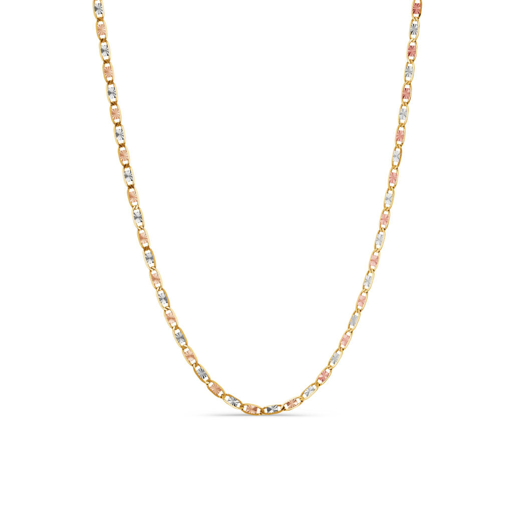 14K Gold Classic Valentino Chain