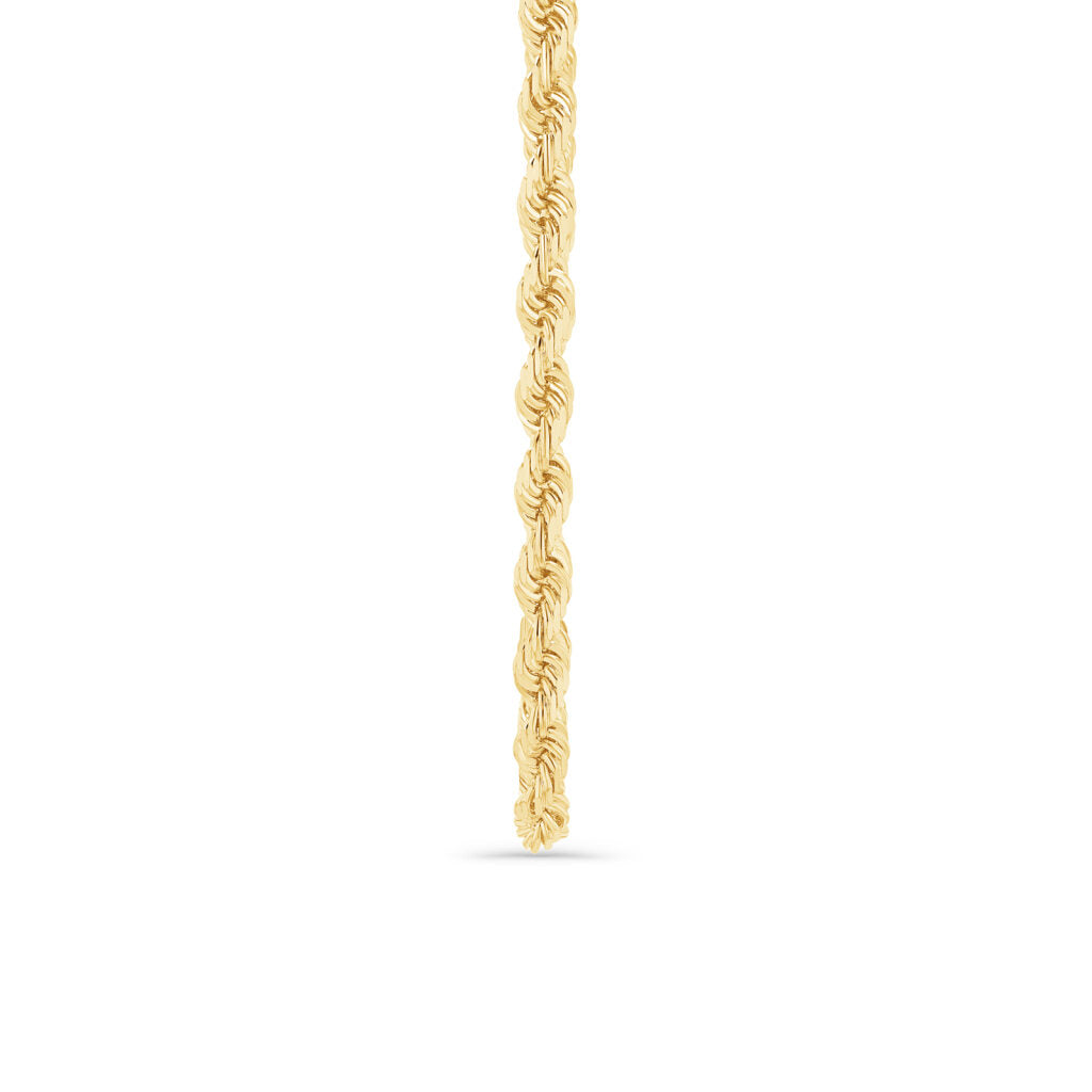 10K Gold Solid Rope Chain