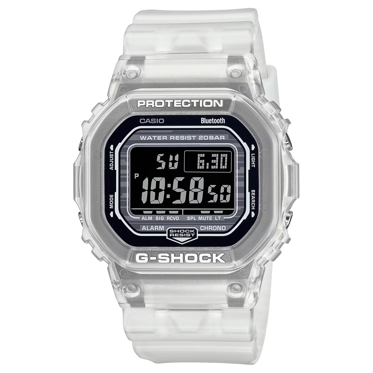G-Shock Virtual World Bluetooth en transparente - EDICIÓN LIMITADA