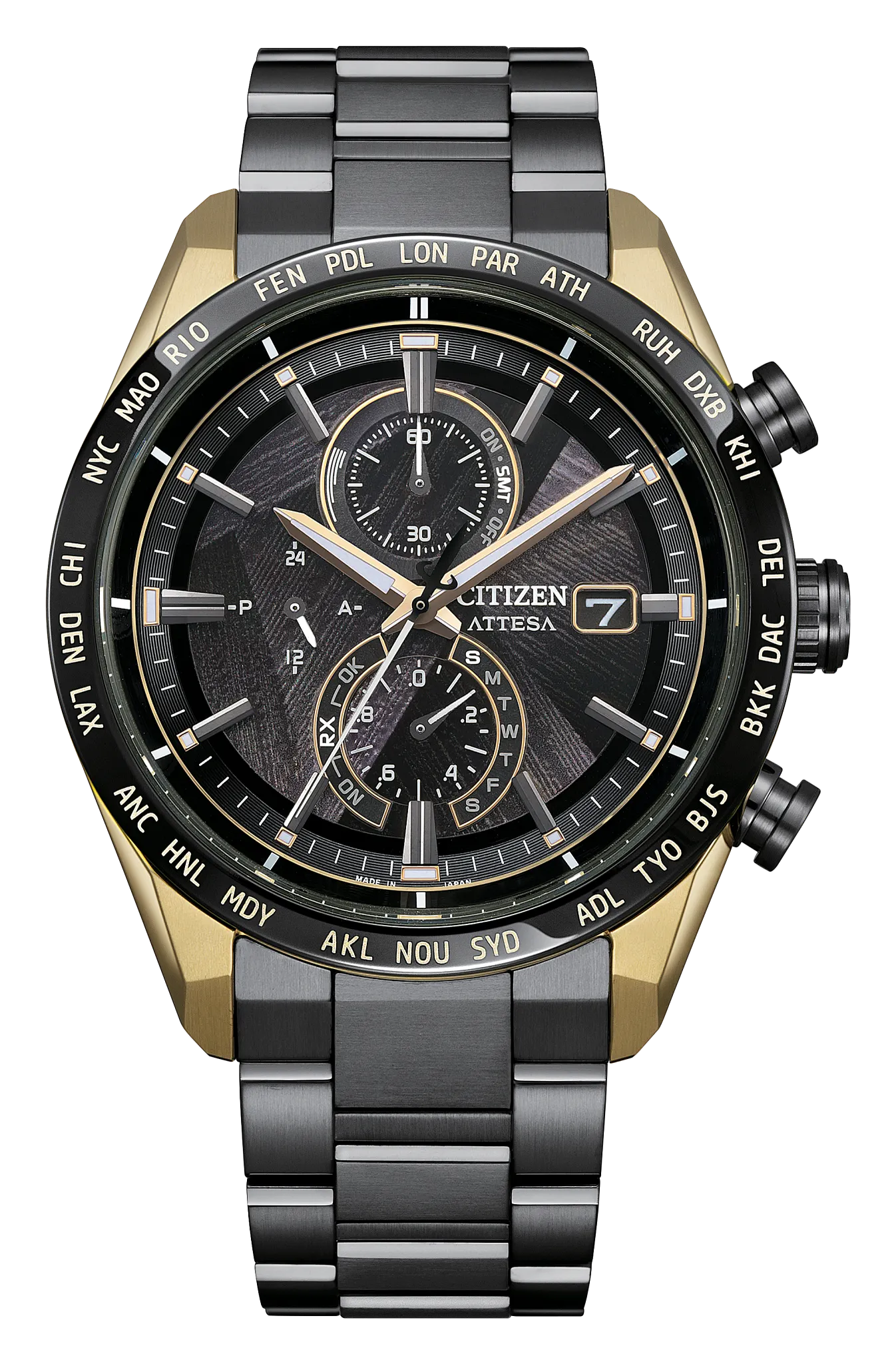 Citizen Attesa LIGHT in BLACK Limited Edition - AT8384-58E
